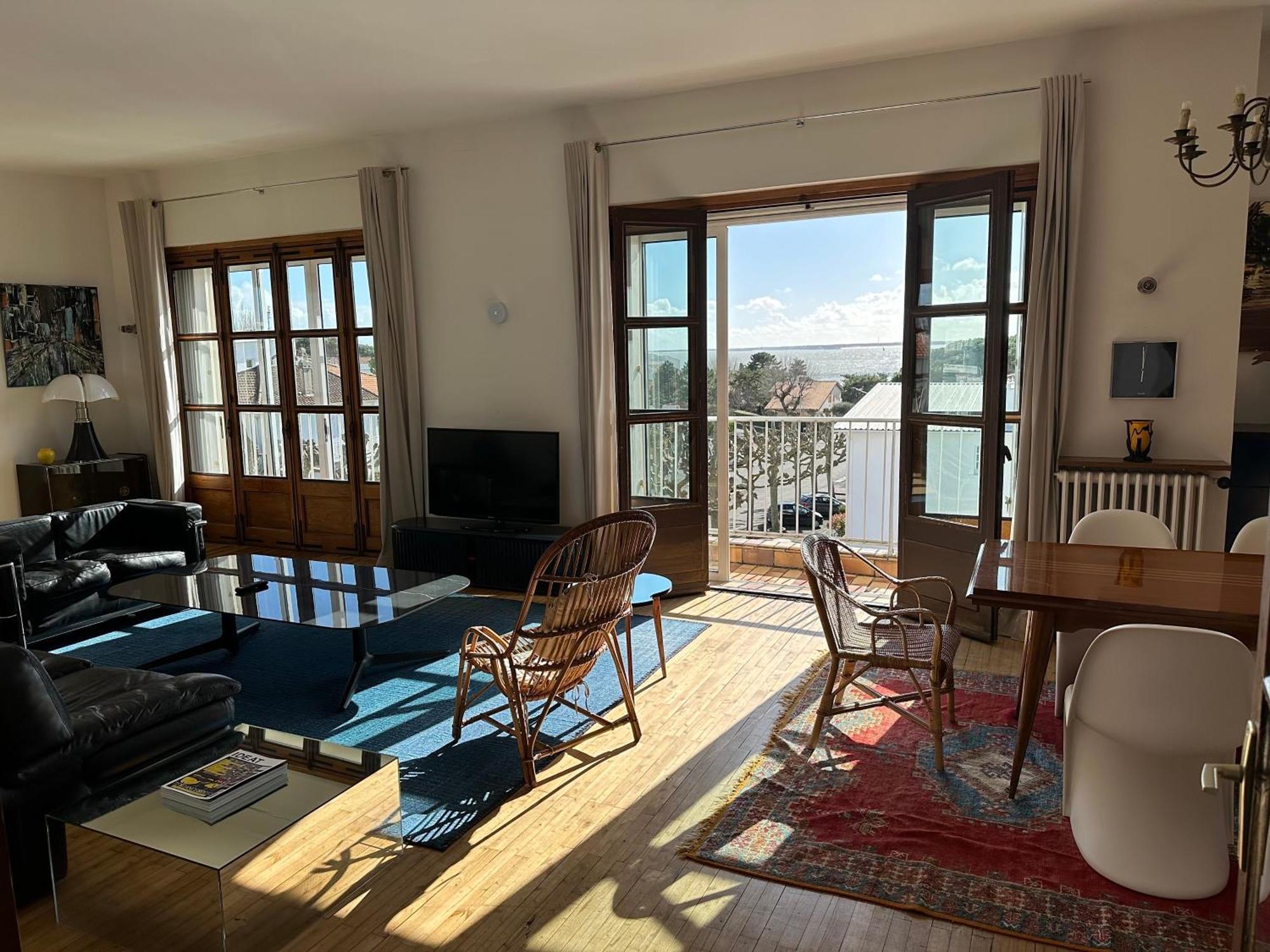 Superbe T4 Vue Mer A Royan, 2 Min A Pied Des Plages エクステリア 写真